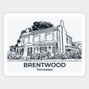 Brentwood - Tennessee Magnet